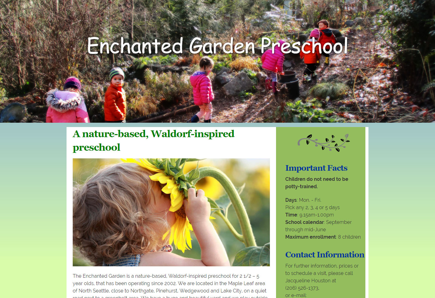 Enchanted Garden Preschool